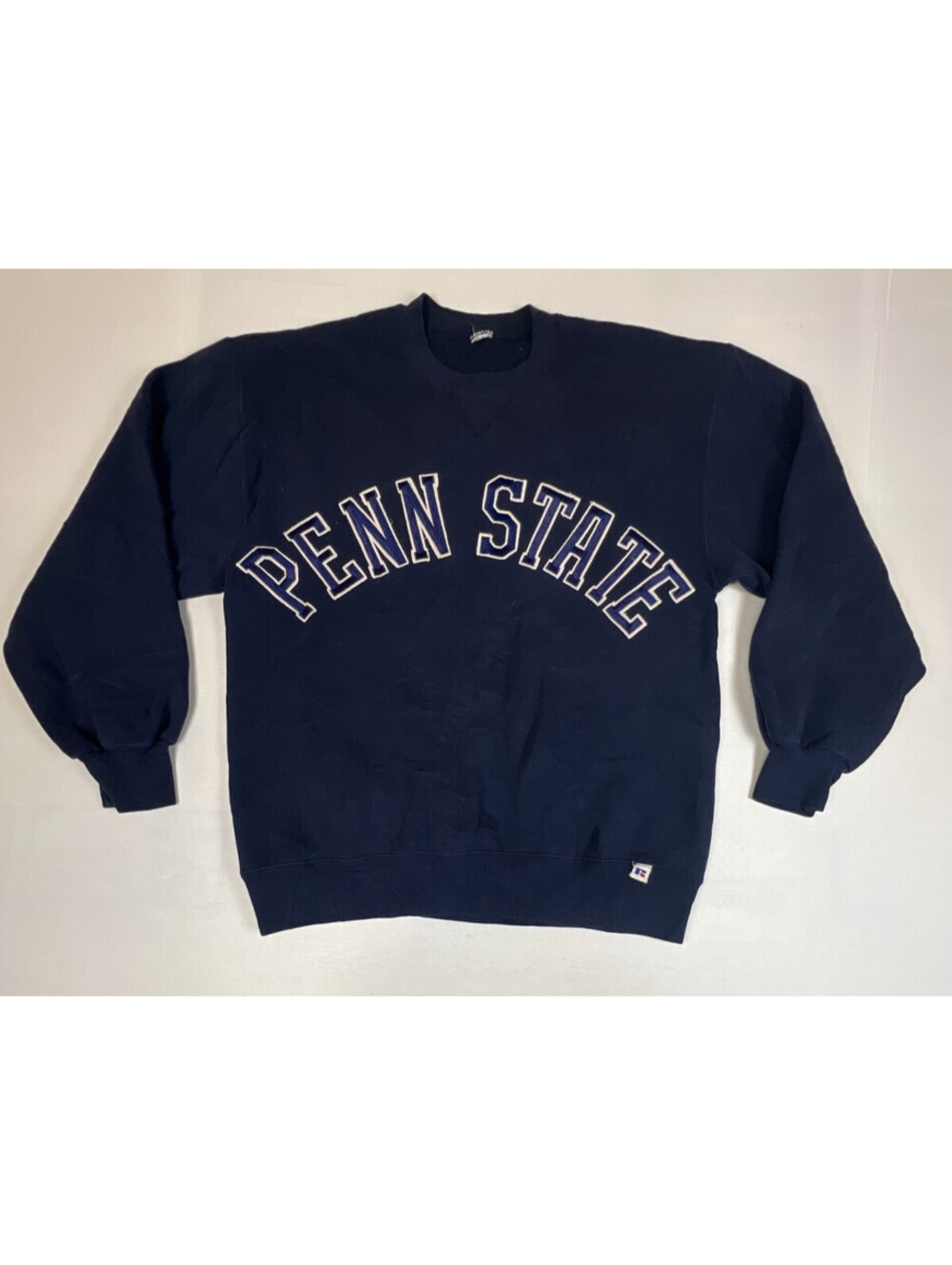 Vintage Russell Athletic Men Penn State Crewneck Sweatshirt Size Large
